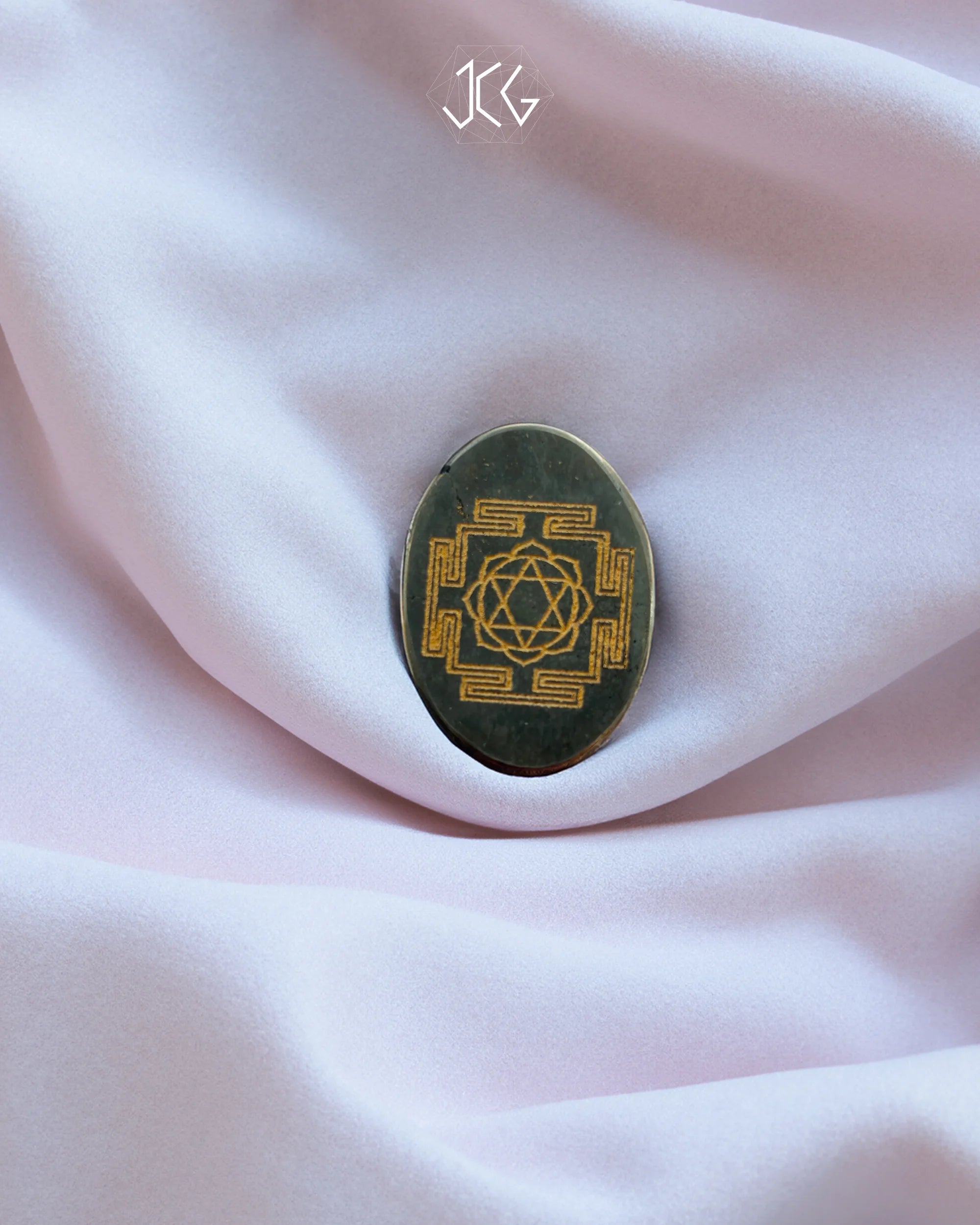 Pyrite Laxmi Zibu Coin - Jaipur Crystal Gems